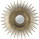 Anita 28.3 X 28.3 inch Gold Wall Mirror