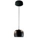 Onyx LED 4.53 inch Black Pendant Ceiling Light