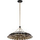 Turaco 6 Light 30 inch Midnight Pendant Ceiling Light