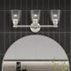 Catania 3 Light 23 inch Brushed Nickel Vanity Sconce Wall Light