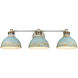 Kinsley Vanity Wall Light in Antique Teal