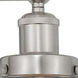 Dover 2 Light 15.5 inch Brushed Satin Nickel Bath Vanity Light Wall Light