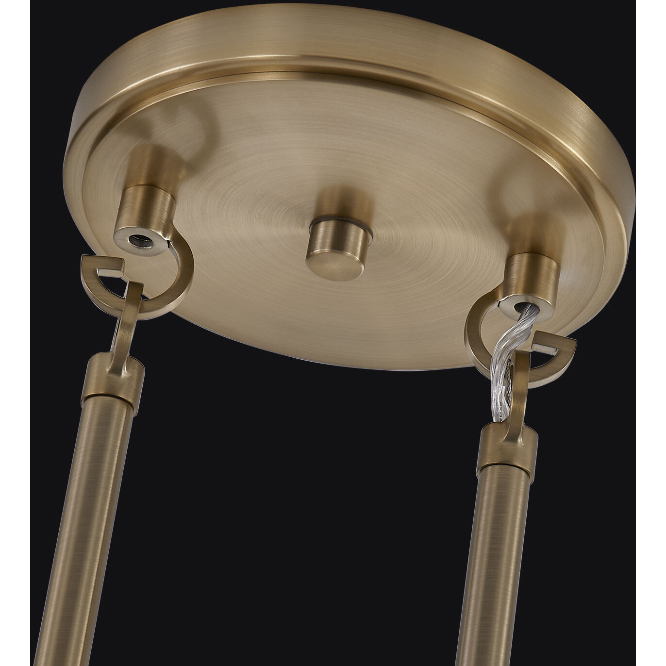Durant Island Light Ceiling Light in Winter Brass
