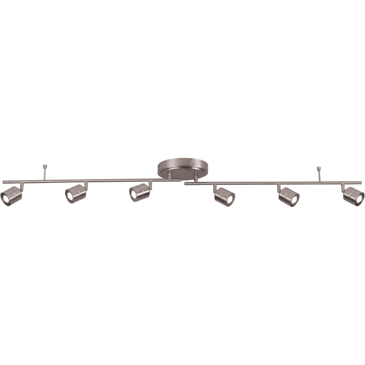Core 1 Light 120V Satin Nickel Fixed Rail Ceiling Light