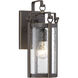 Somerset Lane 1 Light 14 inch Dakota Bronze Outdoor Wall Mount, Great Outdoors