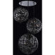 Alta 40 Light 49.5 inch Black Nickel Pendant Foyer Ceiling Light