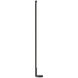 Keel 86.5 inch 28.00 watt Satin Black Floor Lamp Portable Light