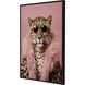 Fierce Fashionista / Style Cat Pink and Brown and Beige Canvas, Propac