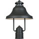 Bayport 1 Light 15 inch Bronze Outdoor Post Lantern