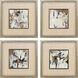 Taking Shape White and Beige and Black and Brown Framed Art
