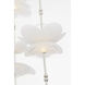 Barbara Barry Petaluma LED 32 inch Soft Silver Cascading Chandelier Ceiling Light