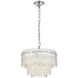 Emilia 4 Light 15 inch Chrome Pendant Ceiling Light