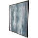 Blue Echo Blue and Turquoise Canvas, The Studio