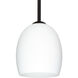 Lucia LED Black Stem Pendant Ceiling Light