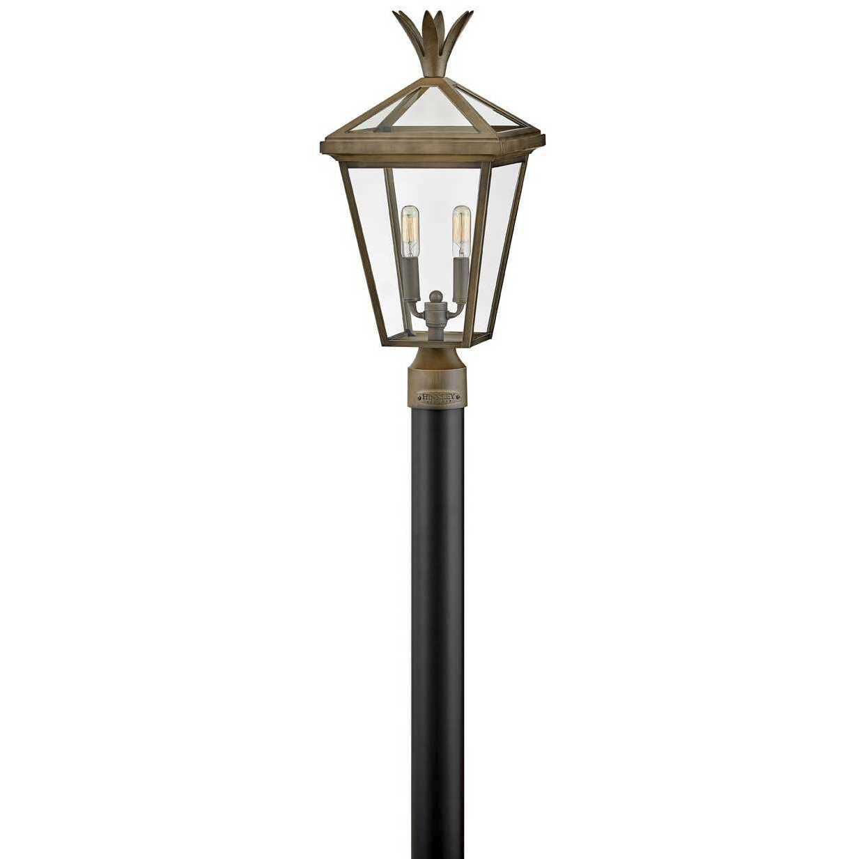 Palma 2 Light 10.00 inch Post Light & Accessory