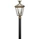 Palma 2 Light 21.5 inch Burnished Bronze Outdoor Post Mount Lantern