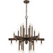 Fallon 24 Light 28 inch Oil Rubbed Bronze Chandelier Ceiling Light