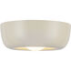 Hayden LED 6 inch Pearl White Flush Mount Ceiling Light