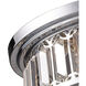 Salena 3 Light 16 inch Polished Chrome Flush Mount Ceiling Light
