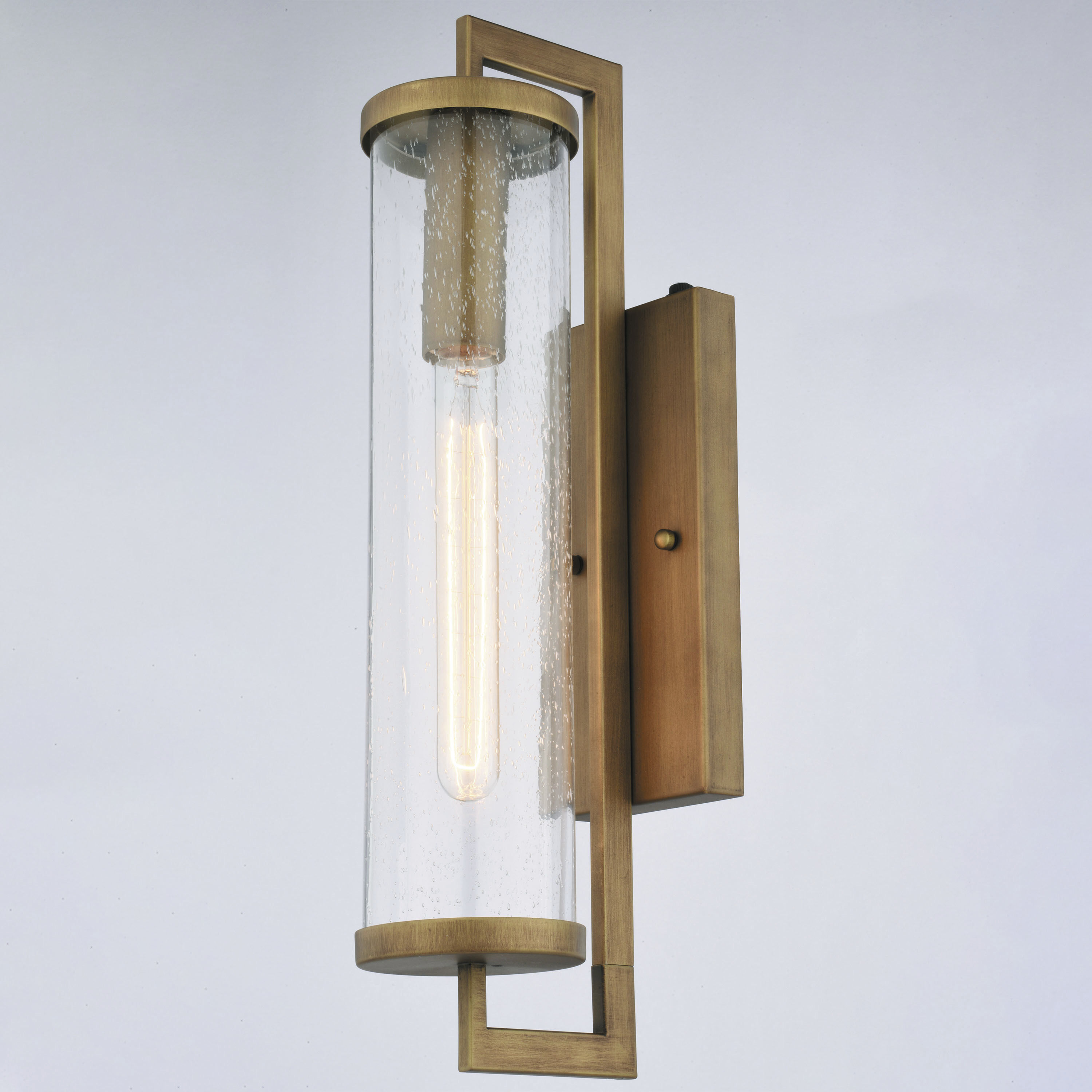 Morgan Park 1 Light 20 inch Warm Brass Outdoor Wall