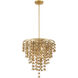 Ashgrove 8 Light 26 inch Legacy Brass Pendant Ceiling Light