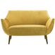 Leandro 33.5 inch Marigold Settee
