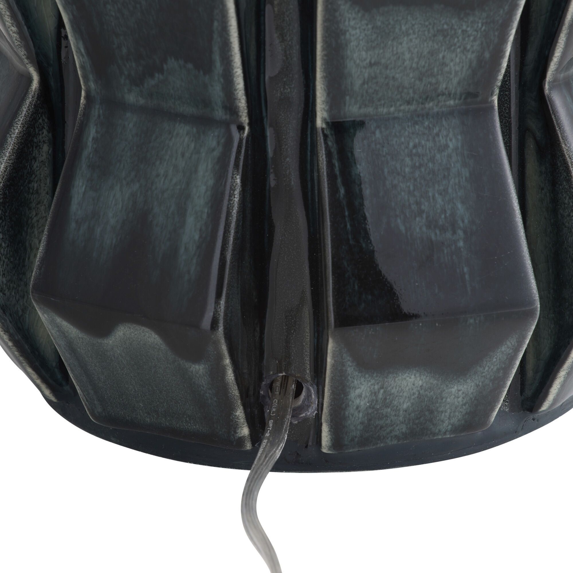 Journey 30.5 inch 150.00 watt Ocean Reactive and Antique Brass Table Lamp Portable Light