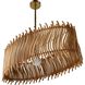 Cabrera 1 Light 30 inch Natural Pendant Ceiling Light