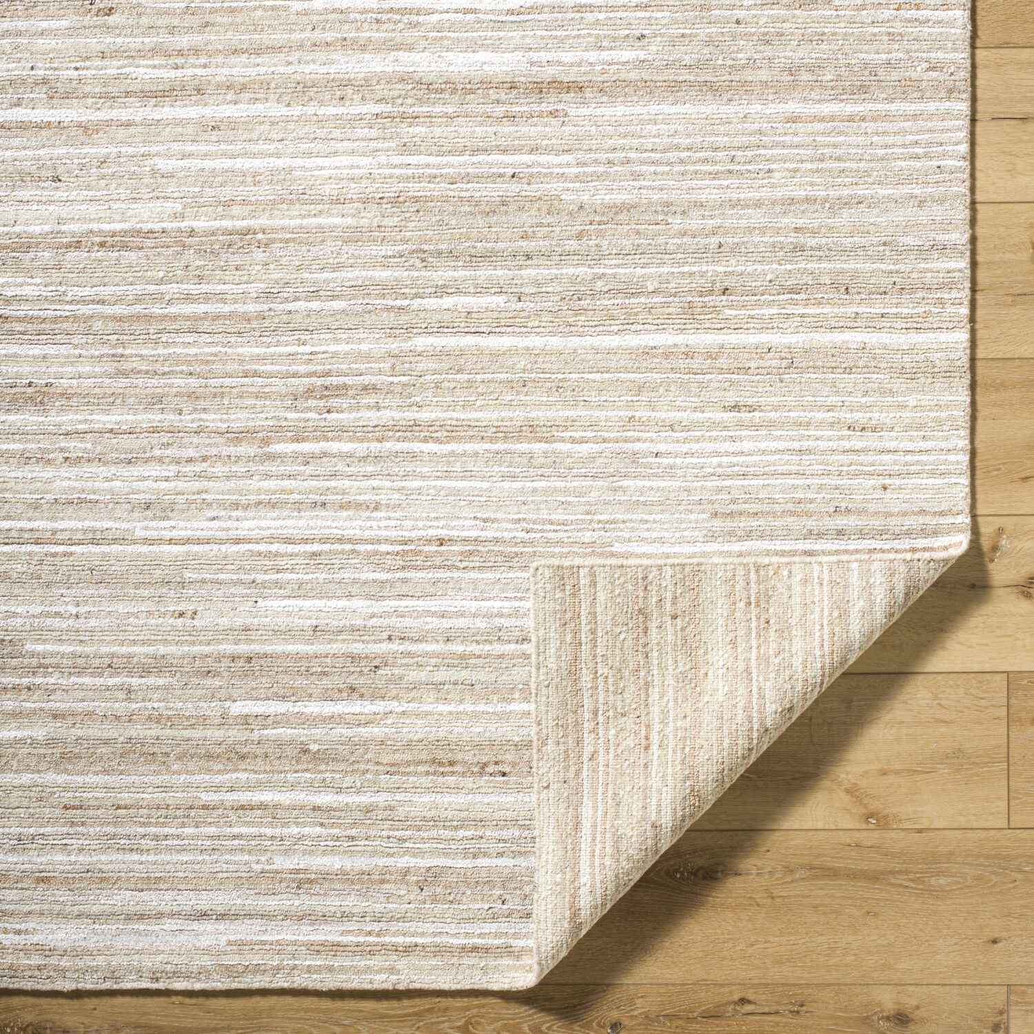 Enlightenment 180 X 144 inch Pearl / Ash Handmade Rug in 12 x 15