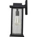 Sullivan 1 Light 16 inch Matte Black Outdoor Wall Sconce