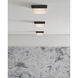Sean Lavin Boxie LED 5.3 inch Chrome Flush Mount Ceiling Light in 2700K