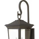 Bromley Outdoor Wall Mount Lantern in Oil Rubbed Bronze, Non-LED, Medium