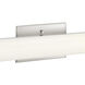 Phase 1.1 LED LED 36 inch Brushed Nickel Linear Bath Bar Wall Light, Progress LED
