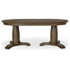 Jamie 76 X 46 inch Brown Extension Dining Table