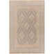 Jade 36 X 24 inch Neutral and Gray Area Rug, Wool