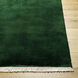 Evergreen 72 X 72 inch Midnight Green/Onyx/Jet Black/Ash Handmade Rug in 6 x 6