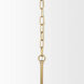 Edie 29.92 inch Gold Chandelier Ceiling Light
