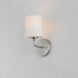 Bristol 1 Light 5 inch Satin Nickel Wall Sconce Wall Light