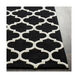 Pollack 36 X 24 inch Black Indoor Area Rug, Rectangle