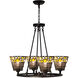 Evelyn 4 Light 26.5 inch Antique Bronze Pendant Ceiling Light