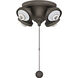 Fitters 4 Light Matte Greige Fan Light