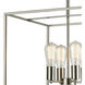 Williamsport 8 Light 17 inch Brushed Nickel Chandelier Ceiling Light