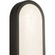 Alora Mood Evelyn 5.25 inch Matte Black and Alabaster Bath Vanity Light Wall Light