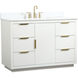 Blake 48 X 22 X 34 inch White Vanity Sink Set