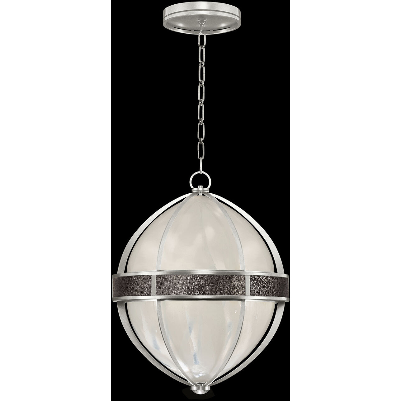 Mirage 3 Light 18.75 inch Silver Pendant Ceiling Light