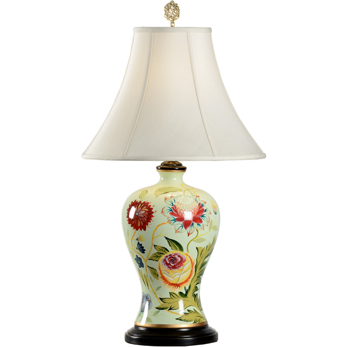 MarketPlace 29 inch 100 watt Hand Painted Table Lamp Portable Light