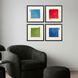 Focal Point Multi and Blue and Green and Red Framed Art