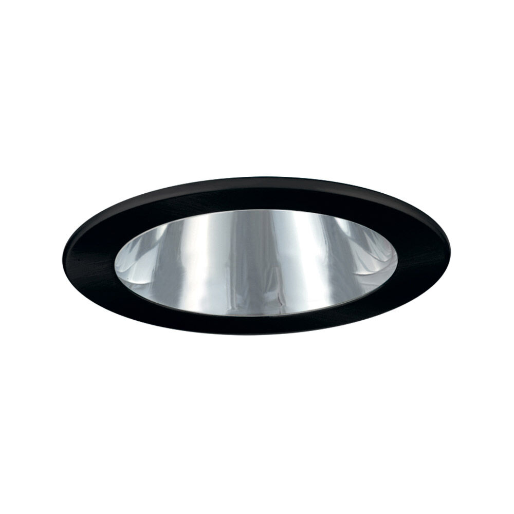Signature Chrome & Black Recessed Lighting Trim