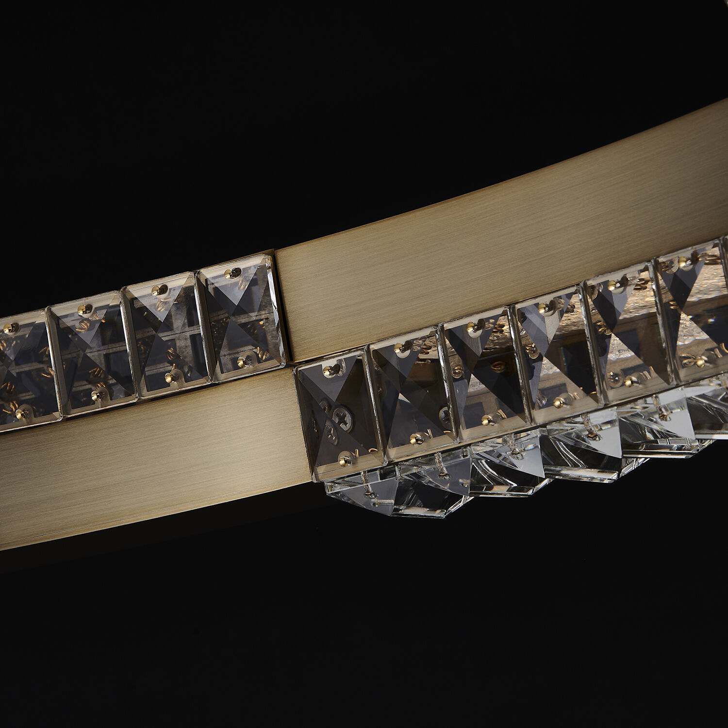 Dama 34 inch Winter Brass Pendant Ceiling Light