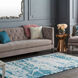 Pacific 96 X 60 inch Light Gray Indoor Area Rug, Rectangle